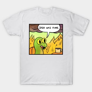 2020 was fine - Snake T-Shirt